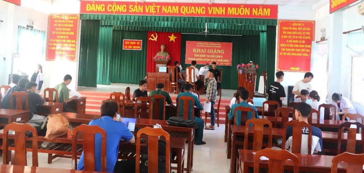 Cầu Ngang tổ chức khám sơ tuyển sức khỏe nghĩa vụ quân sự
