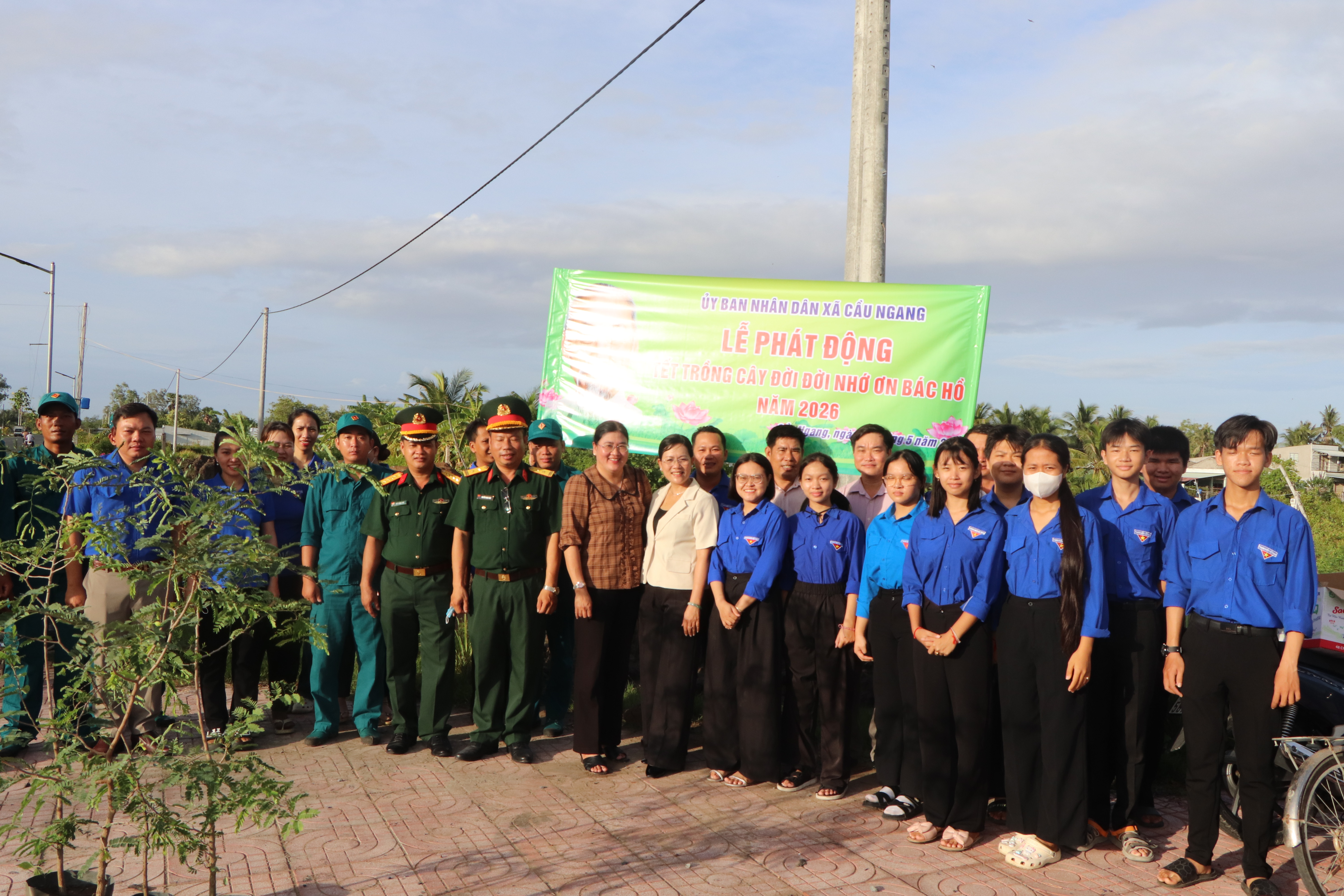 Cầu Ngang phát động phong trào "Tết trồng cây đời đời nhớ ơn Bác Hồ" năm 2026