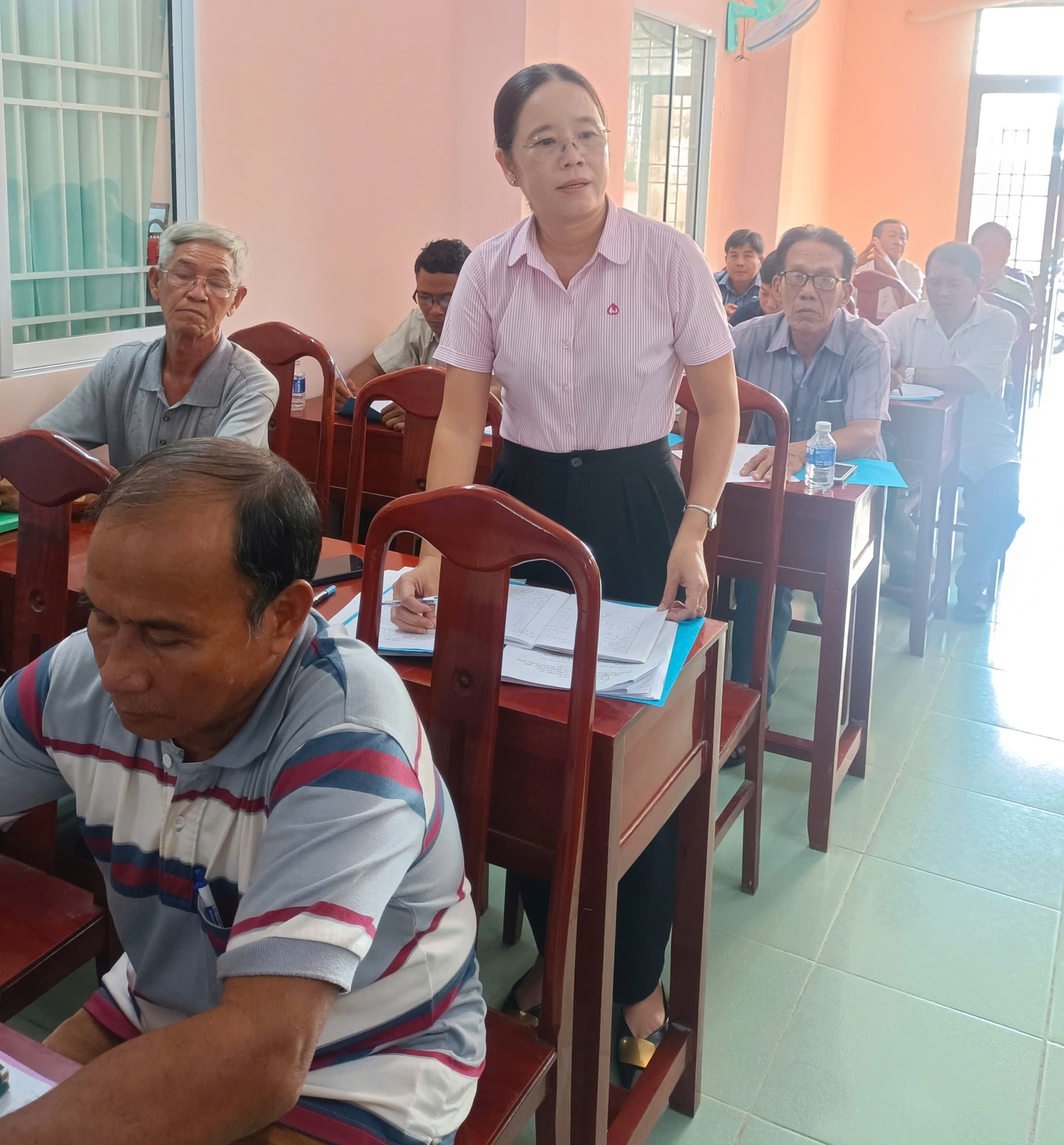Hội Nông dân xã Cầu Ngang tổ chức Hội nghị sơ kết tháng 7 năm 2025